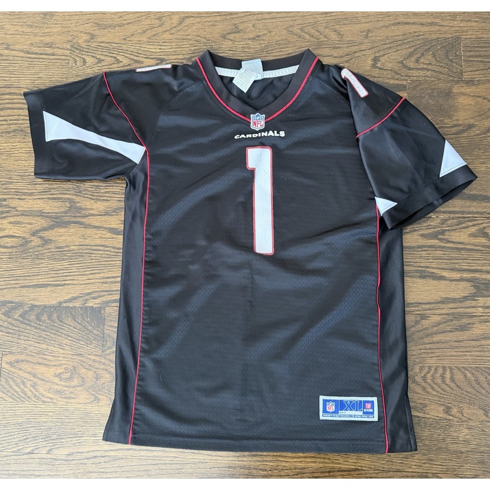 NFL Arizona‎ Cardinals Kyler Murray #1 NFL Pro Line Black Red Jersey XL